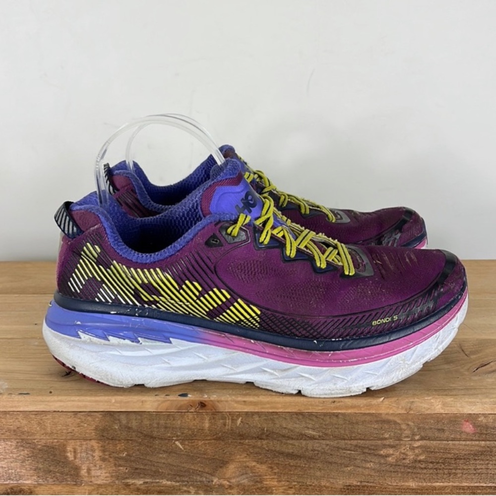 HOKA Bondi 5 Running Shoes Size 9.5 Womens